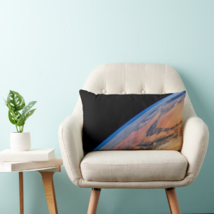 Northern Africa And The Vast Libyan Desert. Lumbar Pillow