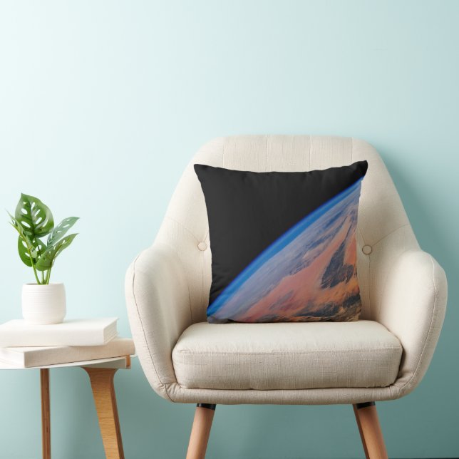 Northern Africa And The Vast Libyan Desert. Throw Pillow (Chair)