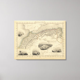 Northern Africa Canvas Print