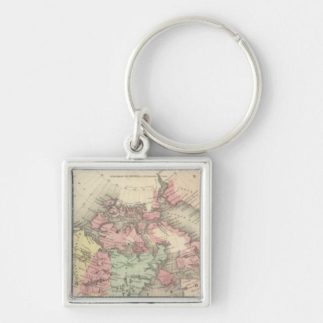 Northern America Keychain (Front)