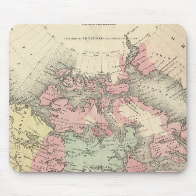 Northern America Mouse Pad (Front)