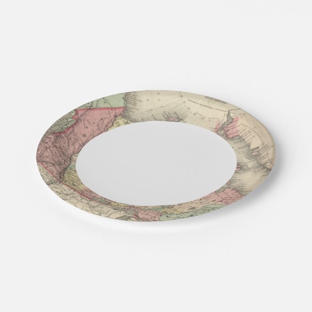 Northern America Paper Plate (Angled)