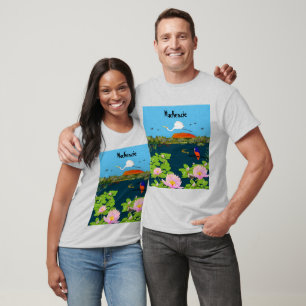Northern Australian Tropical Landscape Colourful T-Shirt