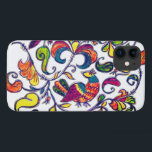 Northern Bird from Russia iPhone 11 Case<br><div class="desc">A pattern inspired by folk art of Northern part of European Russia</div>