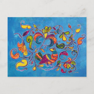 Northern Bird from Russia Postcard