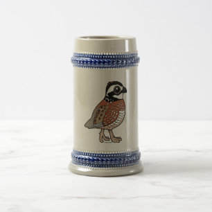 Northern Bobwhite Beer Stein