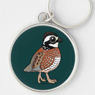 Northern Bobwhite Keychain