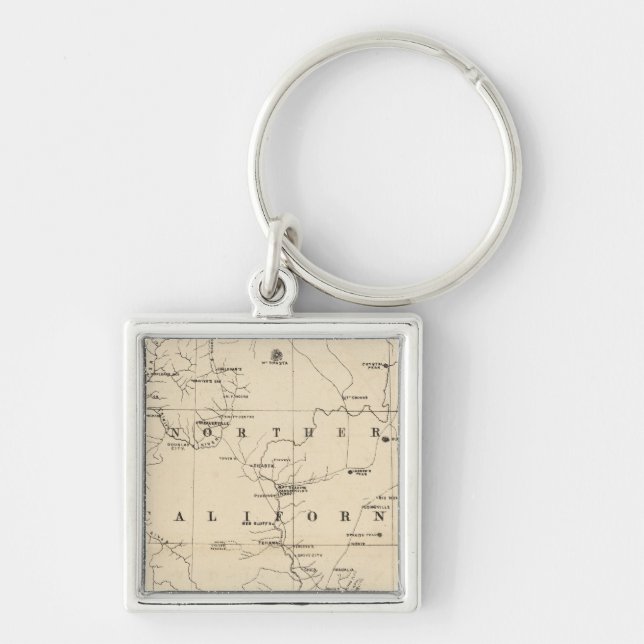 Northern California Keychain (Front)