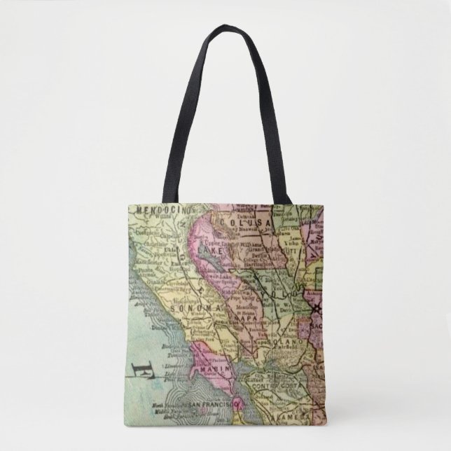 Northern California Wine country Tote Bag (Front)