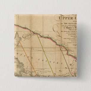 Northern Canada 2 Inch Square Button