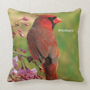 Northern Cardinal 2 Throw Pillow