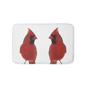 Northern Cardinal Bird Bath Mats