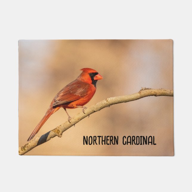 Northern Cardinal  Doormat (Front)
