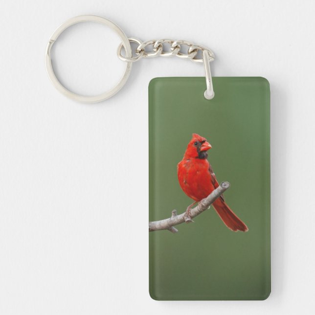 Northern Cardinal Keychain (Front)