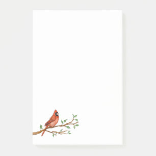 Northern Cardinal Post-it Notes