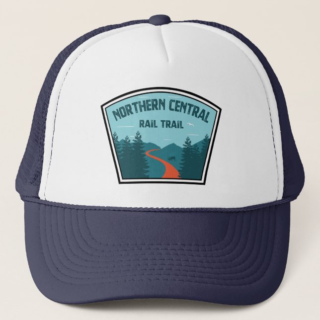 Northern Central Rail Trail Trucker Hat (Front)