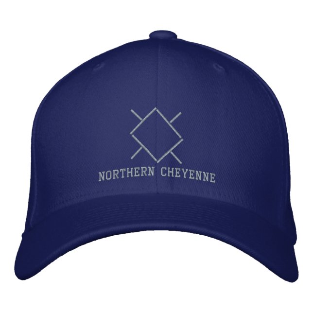 Northern Cheyenne Embroidered Hat (Front)