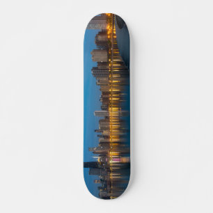 Northern Chicago Cityscape Skateboard