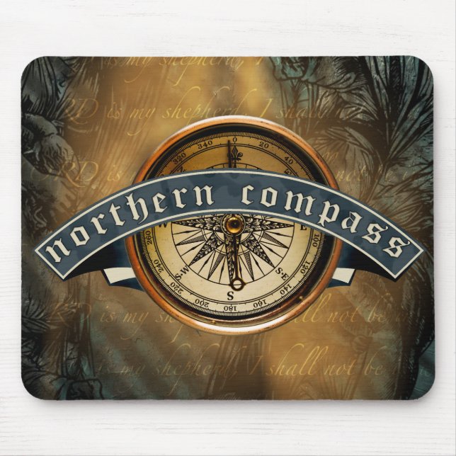 Northern Compass Mousepad (Front)