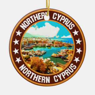 Northern Cyprus                                    Ceramic Ornament