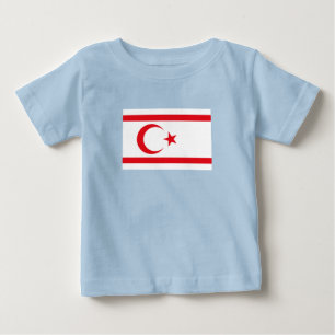 Northern Cyprus Flag Baby T-Shirt