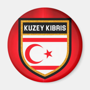 Northern Cyprus Flag Magnet