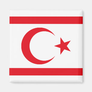 Northern Cyprus Flag Magnet