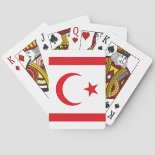 Northern Cyprus Flag Playing Cards
