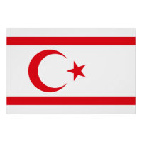 Northern Cyprus Flag