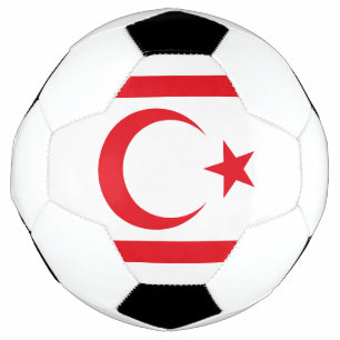 Northern Cyprus Flag Soccer Ball