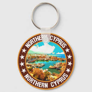Northern Cyprus Keychain