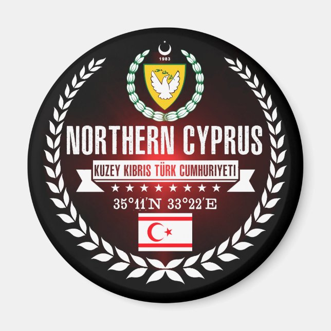 Northern Cyprus Magnet (Front)
