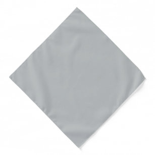 Northern Droplet Light Grey, Neutral Solid Colour Bandana