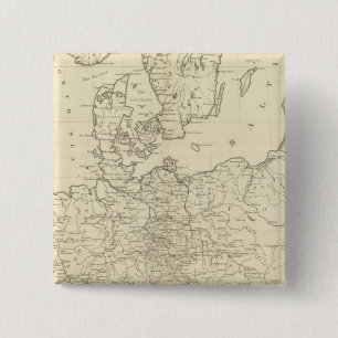 Northern Europe 2 Inch Square Button