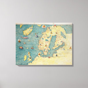 Northern Europe Canvas Print