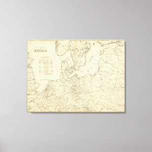Northern Europe Canvas Print
