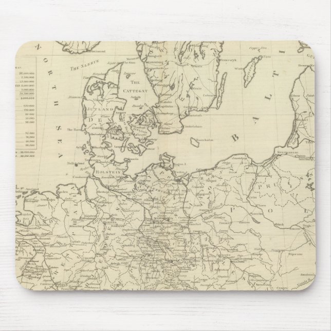 Northern Europe Mouse Pad (Front)