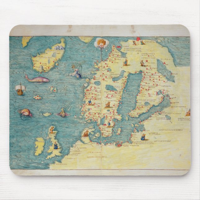 Northern Europe Mouse Pad (Front)