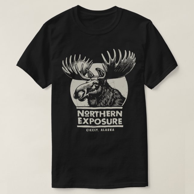 Northern Exposure Cicely Alaska T-Shirt (Design Front)