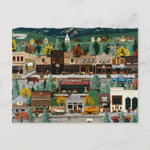"Northern Exposure" ~ Roslyn, Washington Postcard