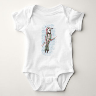 Northern Flicker Baby Bodysuit