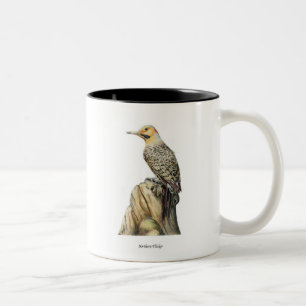 Northern Flicker - Customized Two-Tone Coffee Mug