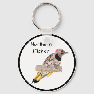 Northern Flicker Keychain
