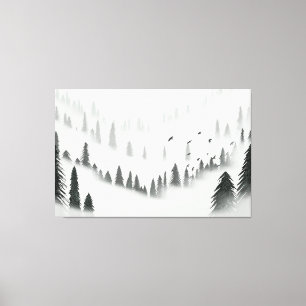Northern Forest Canvas Print