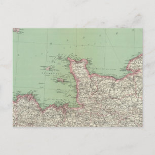Northern France Postcard