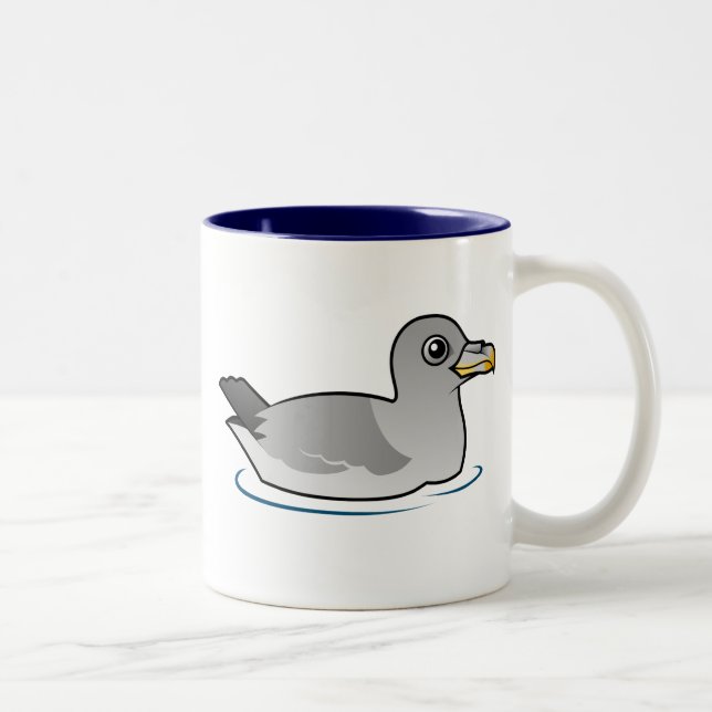 Northern Fulmar (intermediate) Two-Tone Coffee Mug (Right)
