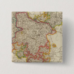 Northern Germany 2 Inch Square Button