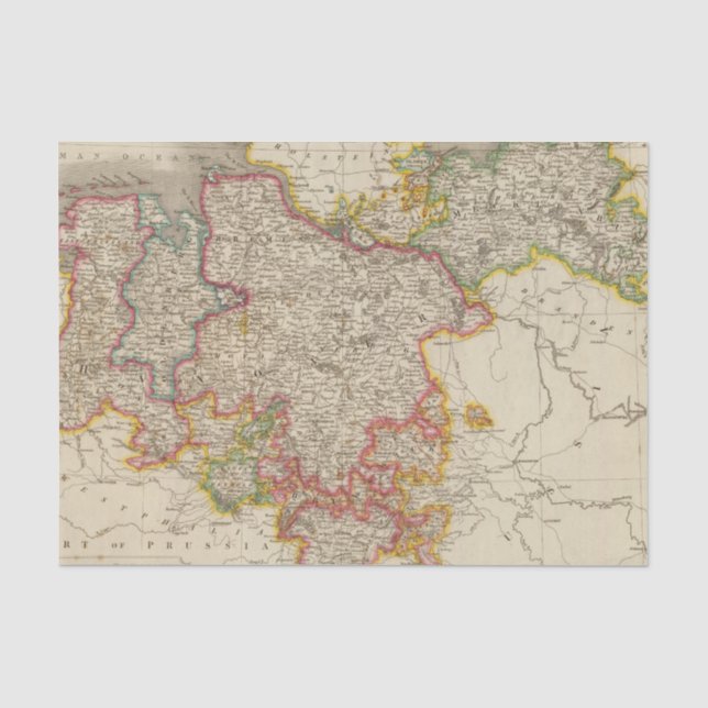 Northern Germany Tissue Paper (Front)