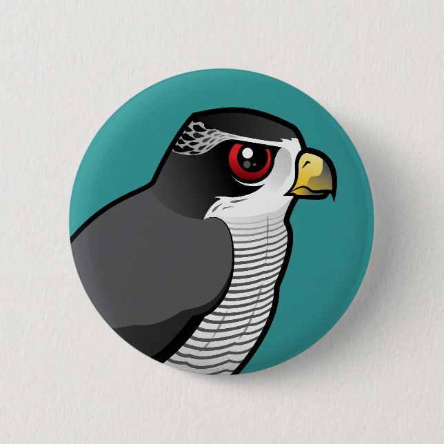 Northern Goshawk 2 Inch Round Button (Front)