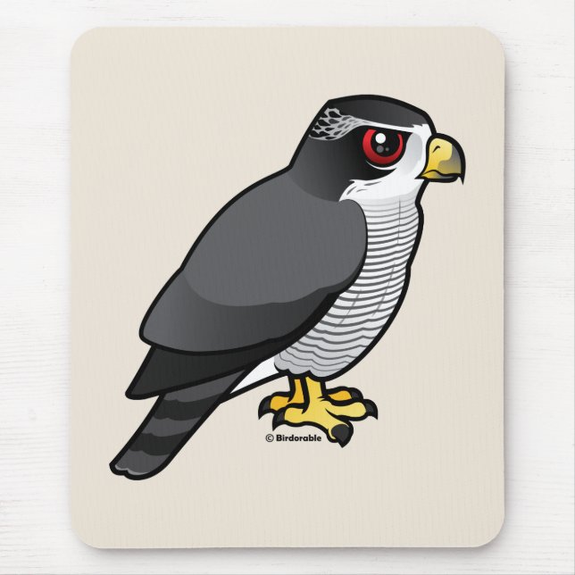 Northern Goshawk Mouse Pad (Front)